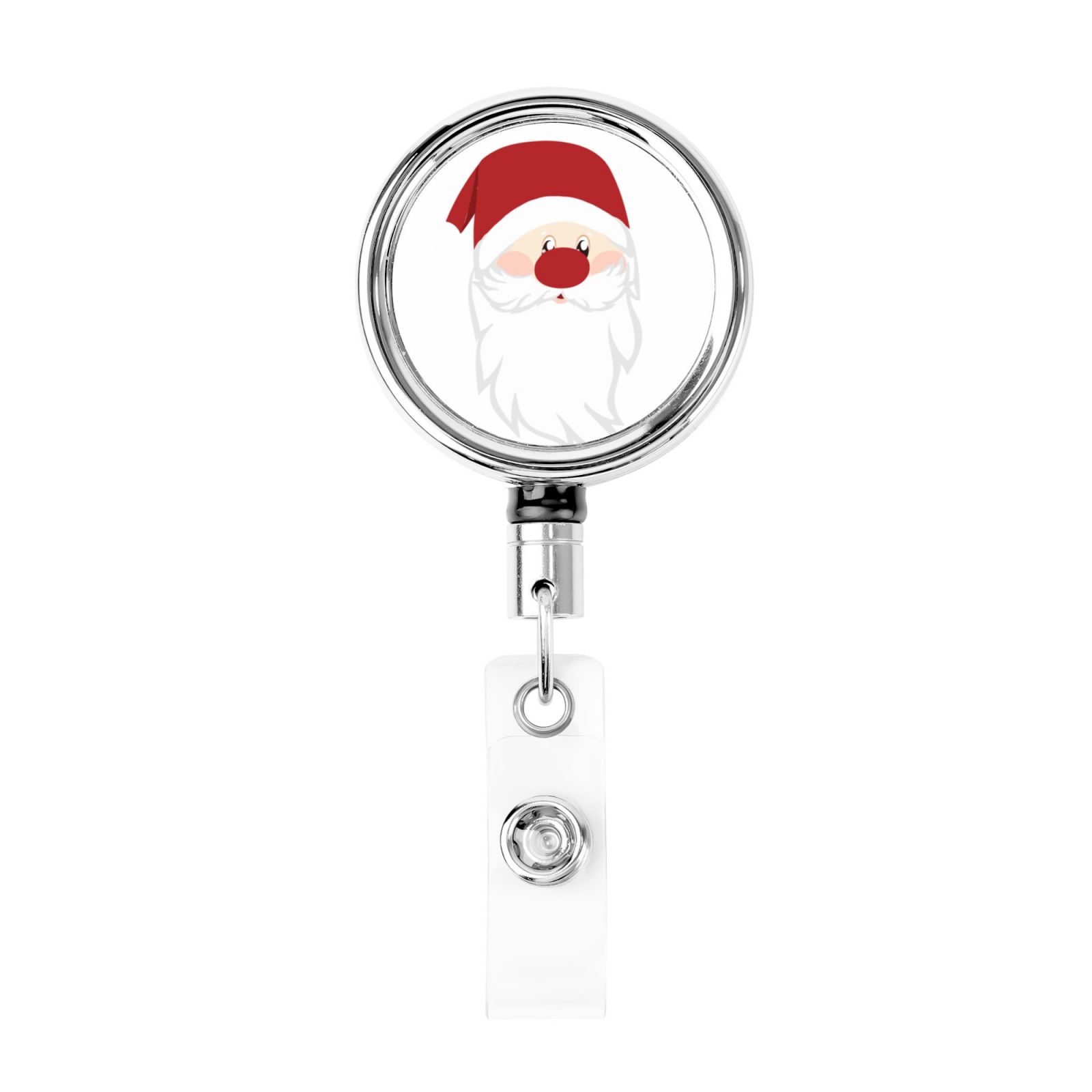 Heavy Duty Metal Retractable Badge Holder